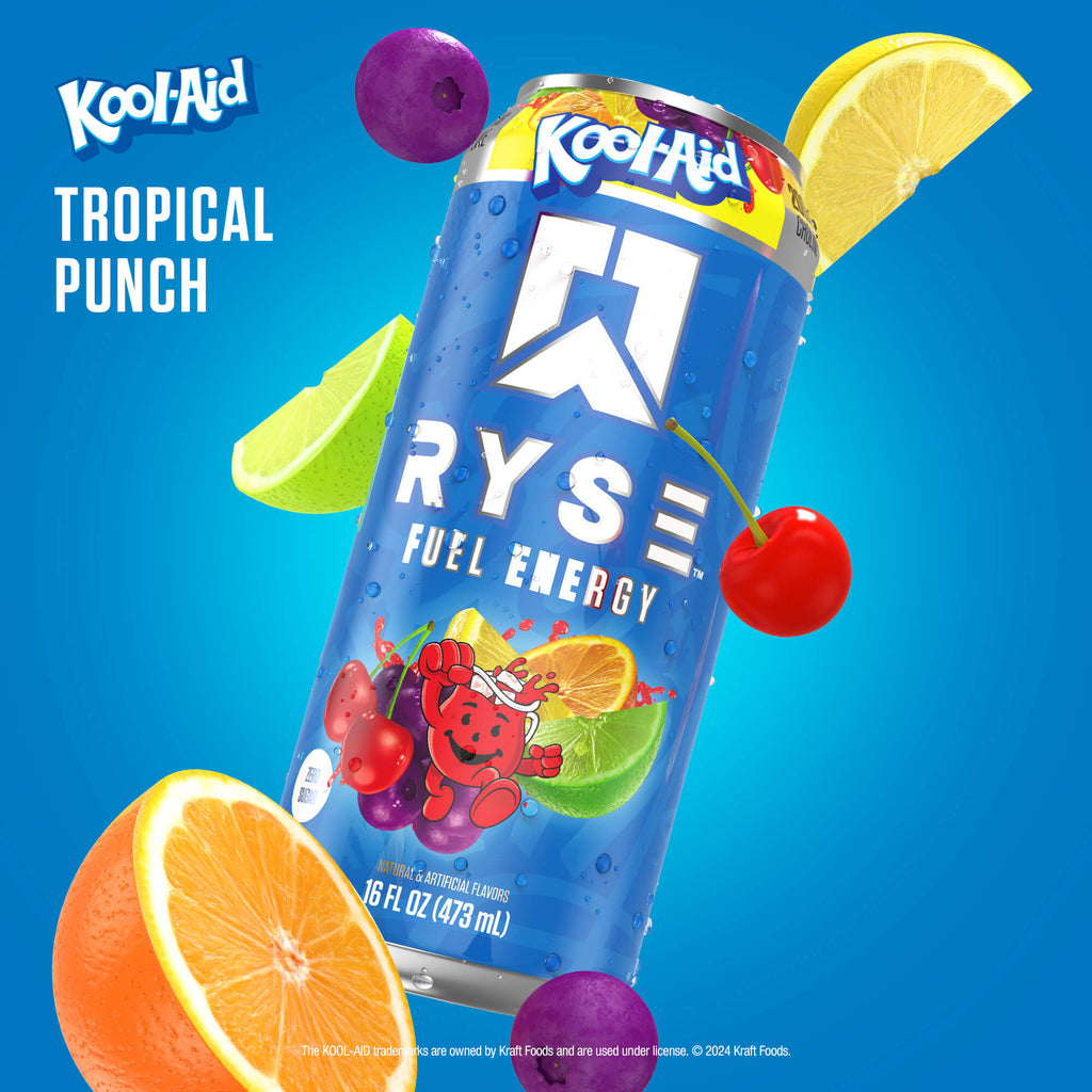 RYSE Fuel Energy Drink - Kool-Aid™ Tropical Punch