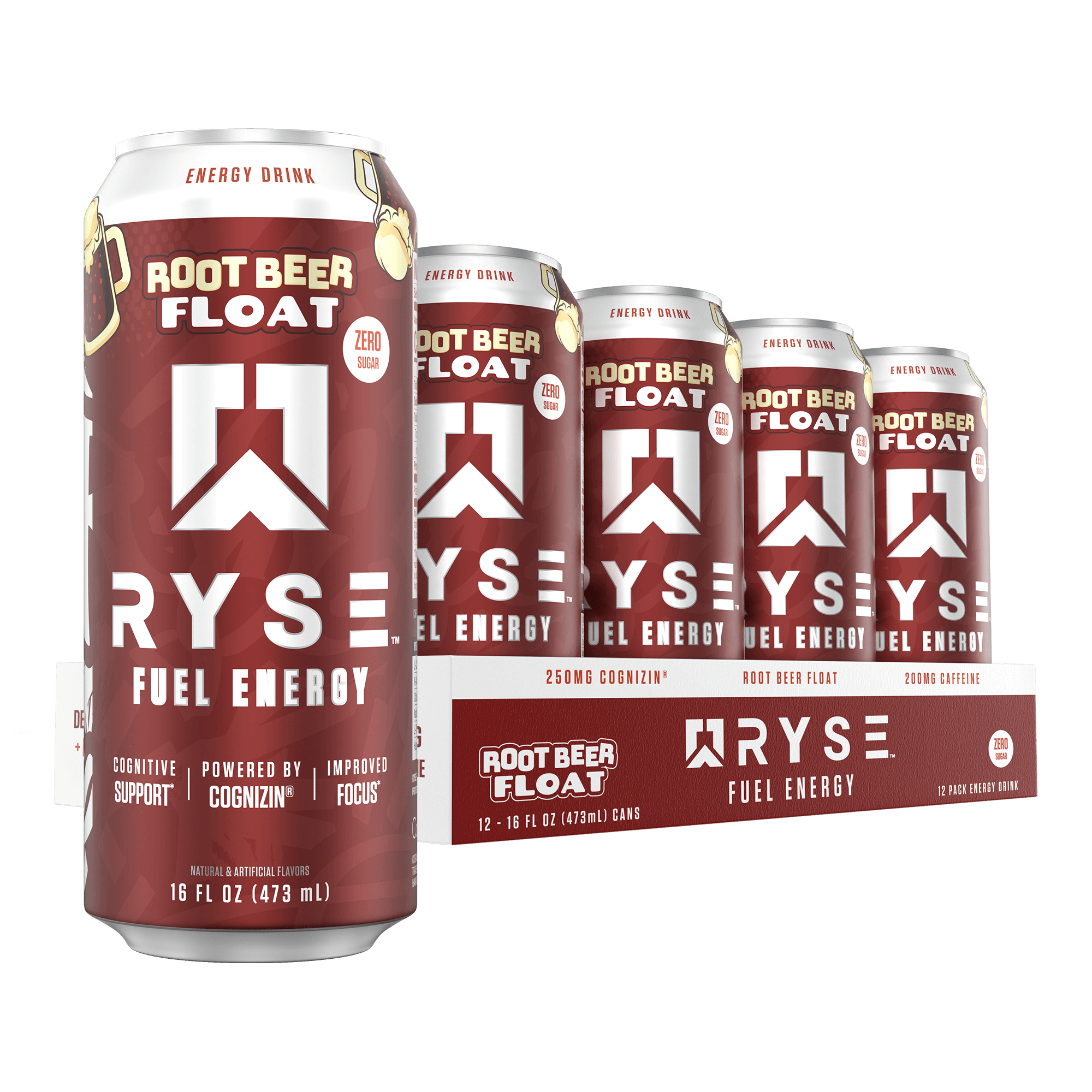 RYSE Fuel Energy Drink - Root Beer Float