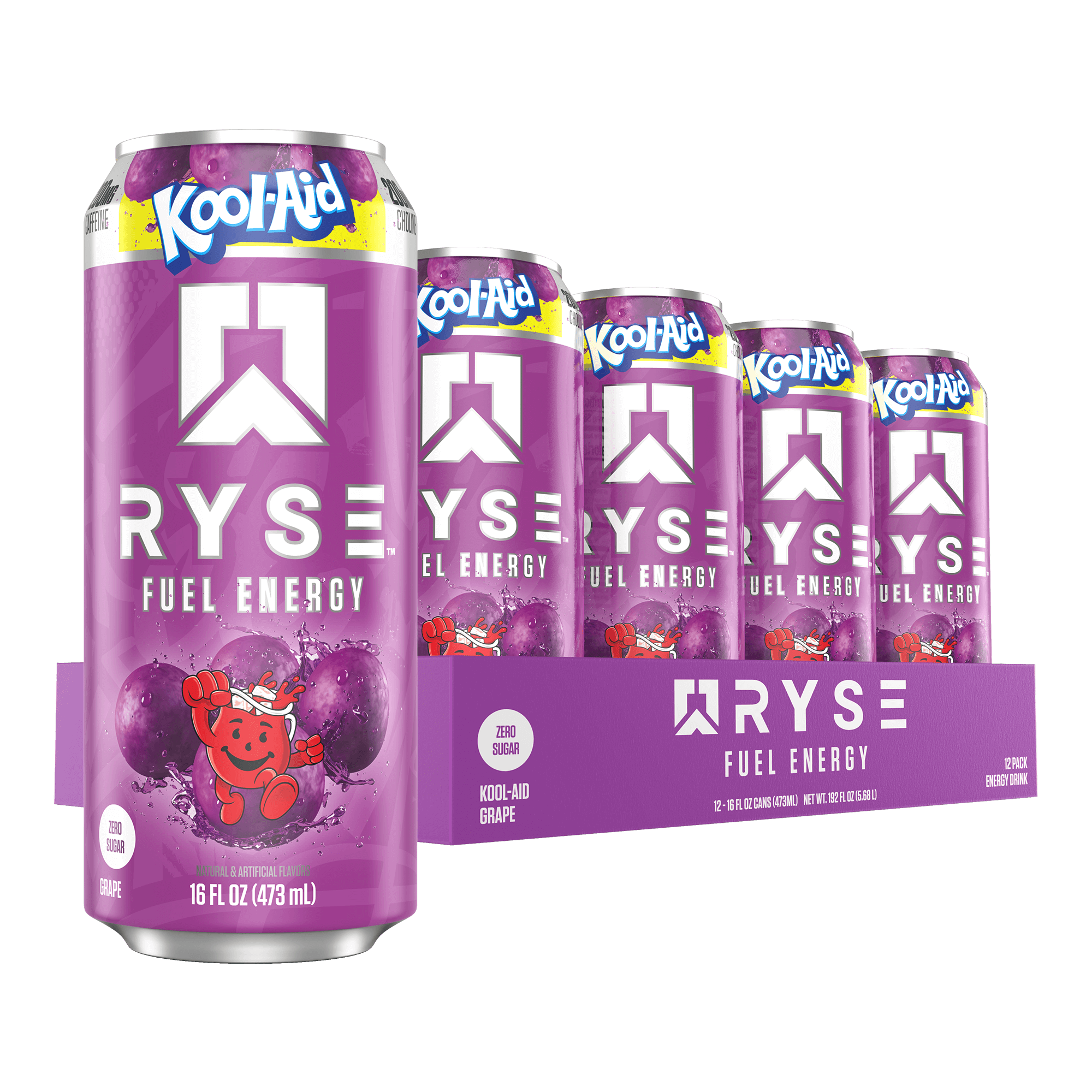 RYSE Fuel Energy Drink - Kool-Aid™ Grape