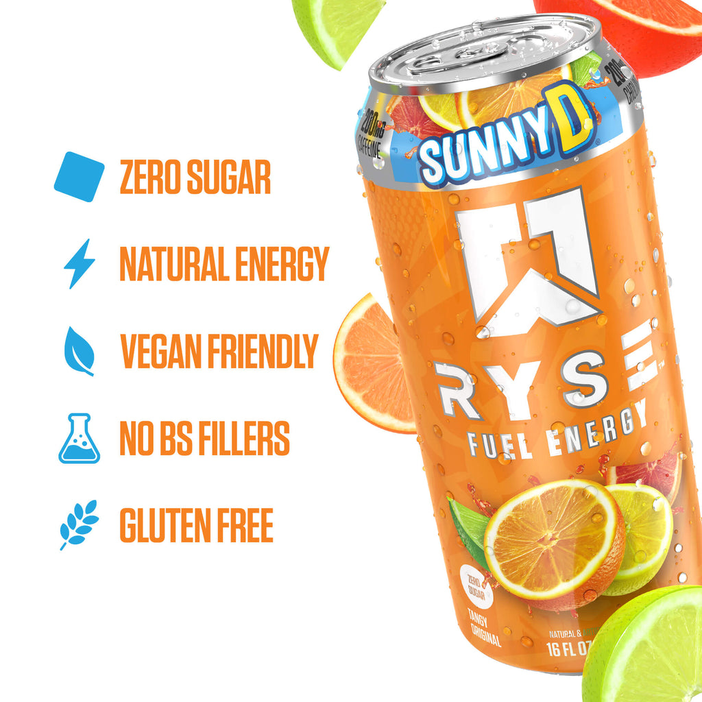RYSE Fuel Energy Drink - SunnyD™ Tangy Original