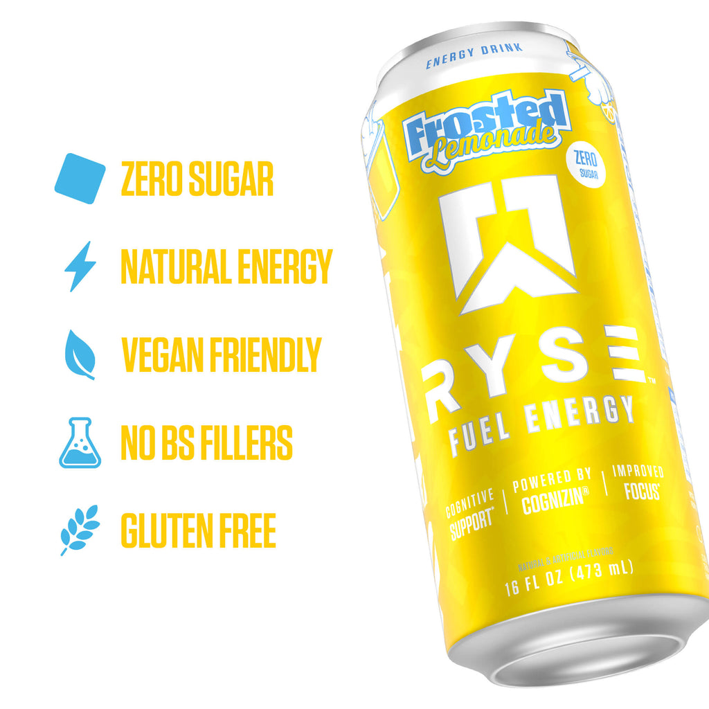 RYSE Fuel Energy Drink - Frosted Lemonade