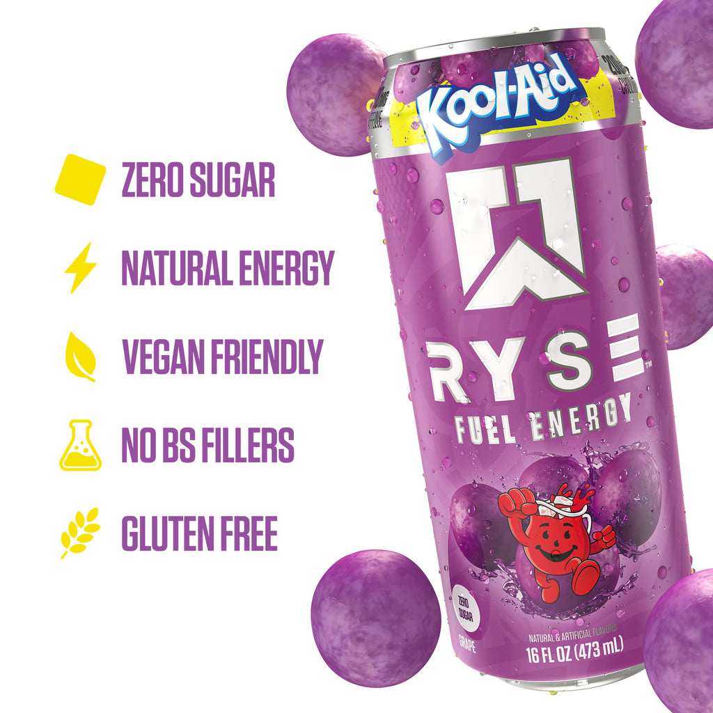 RYSE Fuel Energy Drink - Kool-Aid™ Grape