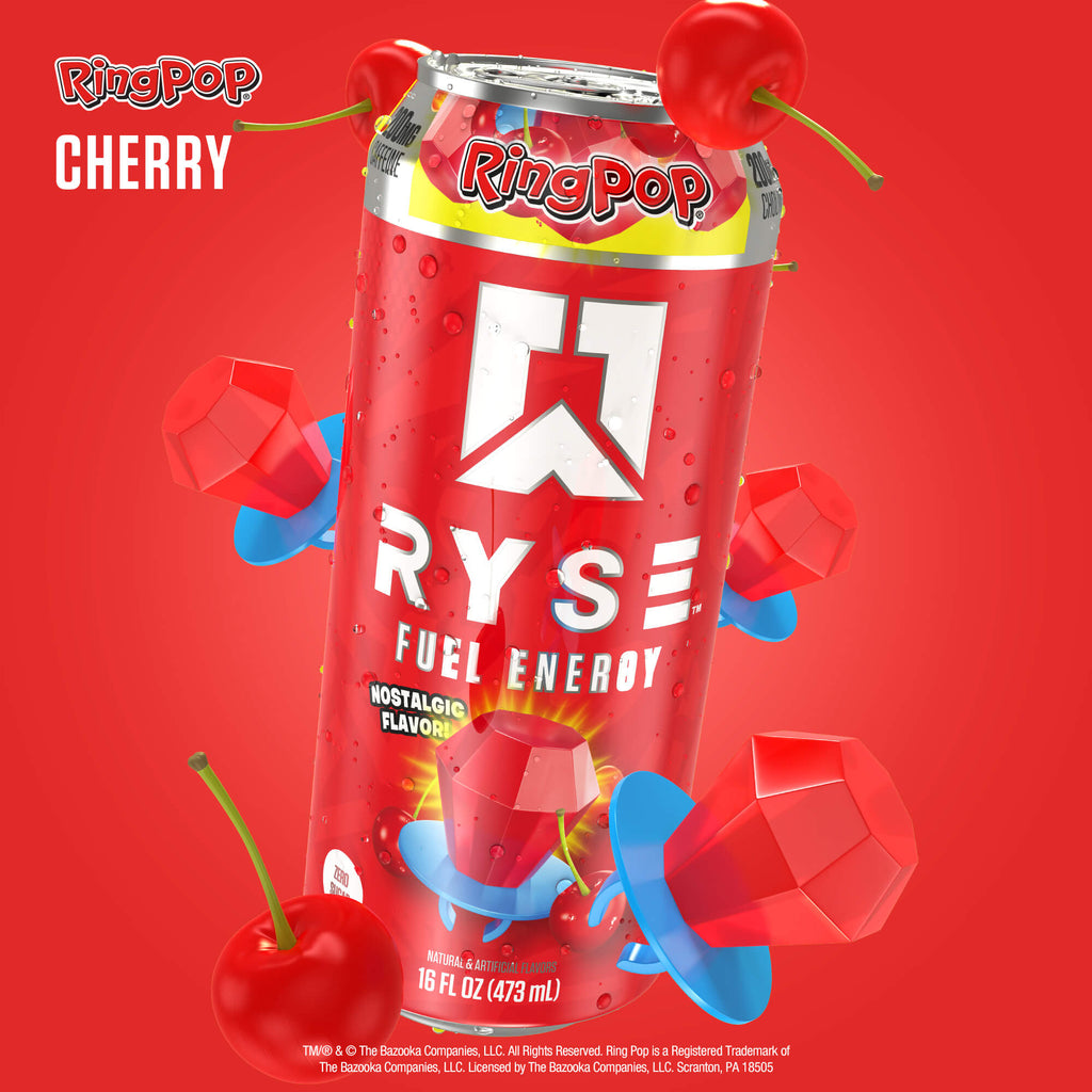 RYSE Fuel Energy Drink - Ring-Pop® Cherry