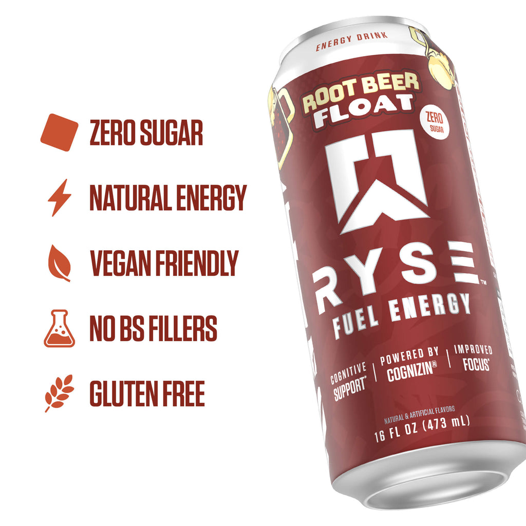 RYSE Fuel Energy Drink - Root Beer Float