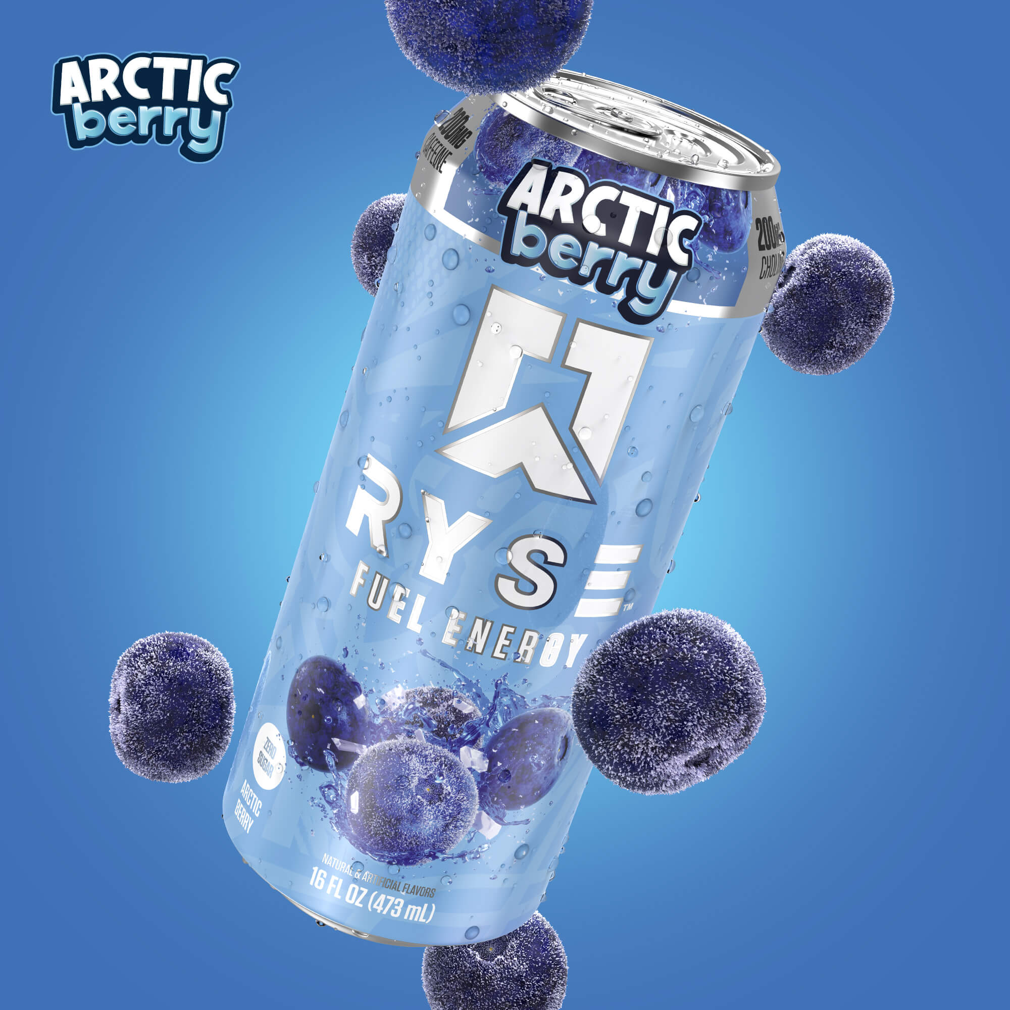 RYSE Fuel Energy Drink - Arctic Berry