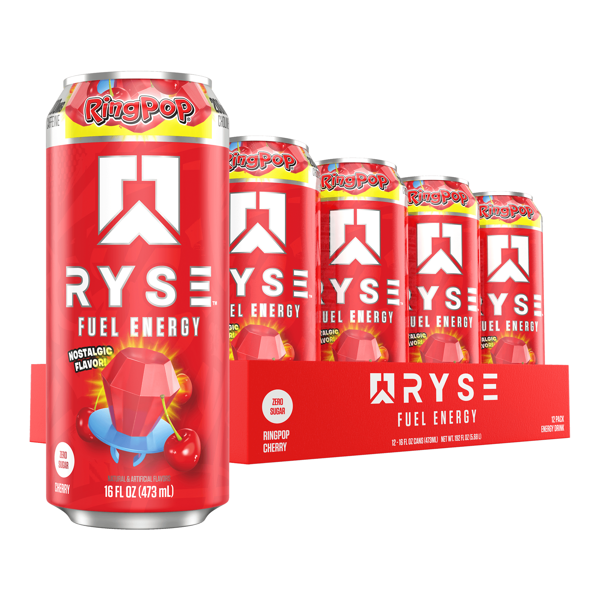 RYSE Fuel Energy Drink - Ring-Pop® Cherry