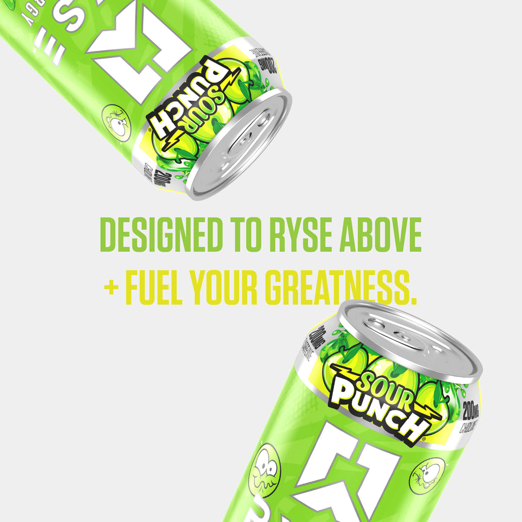 RYSE Fuel Energy Drink - Sour Punch® Sour Green Apple